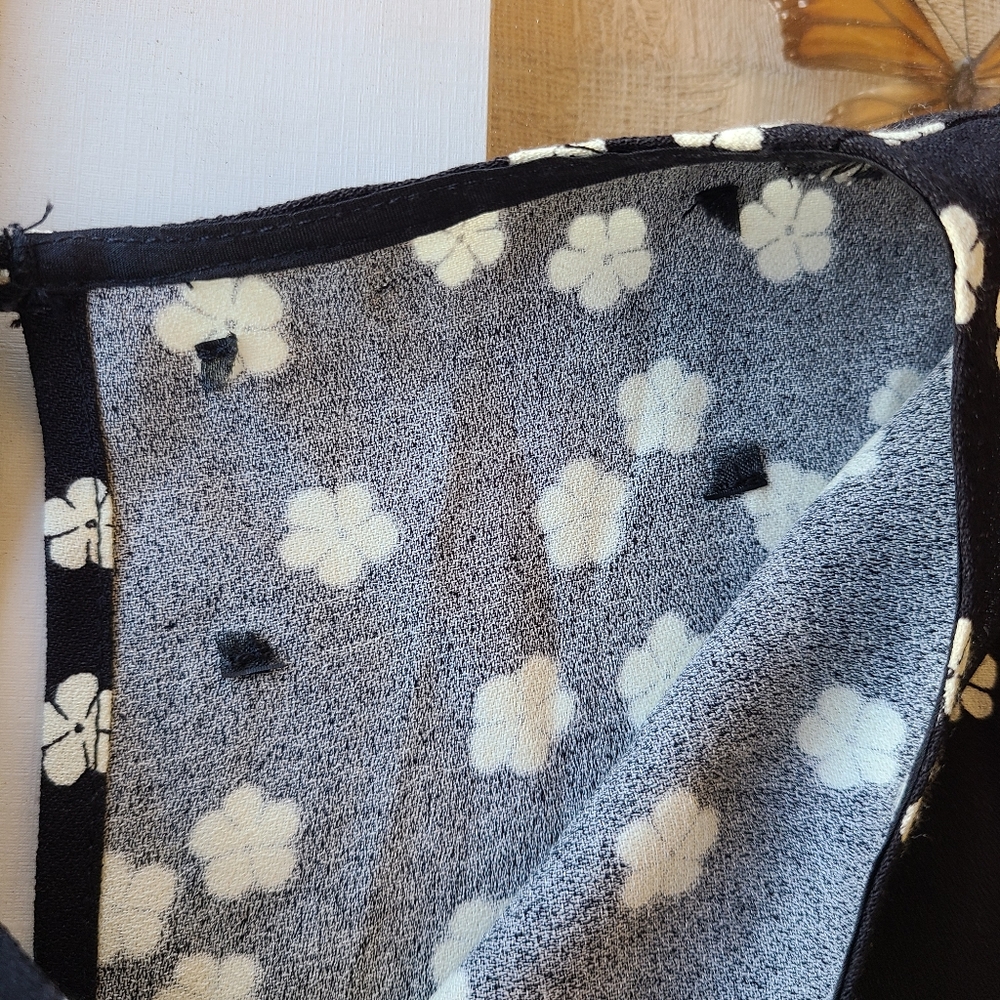 Reformation Black and White Polka Dot Midi Dress - Picture 9 of 10